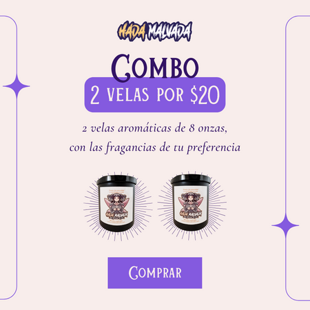 Combo 2 Velas (8oz)